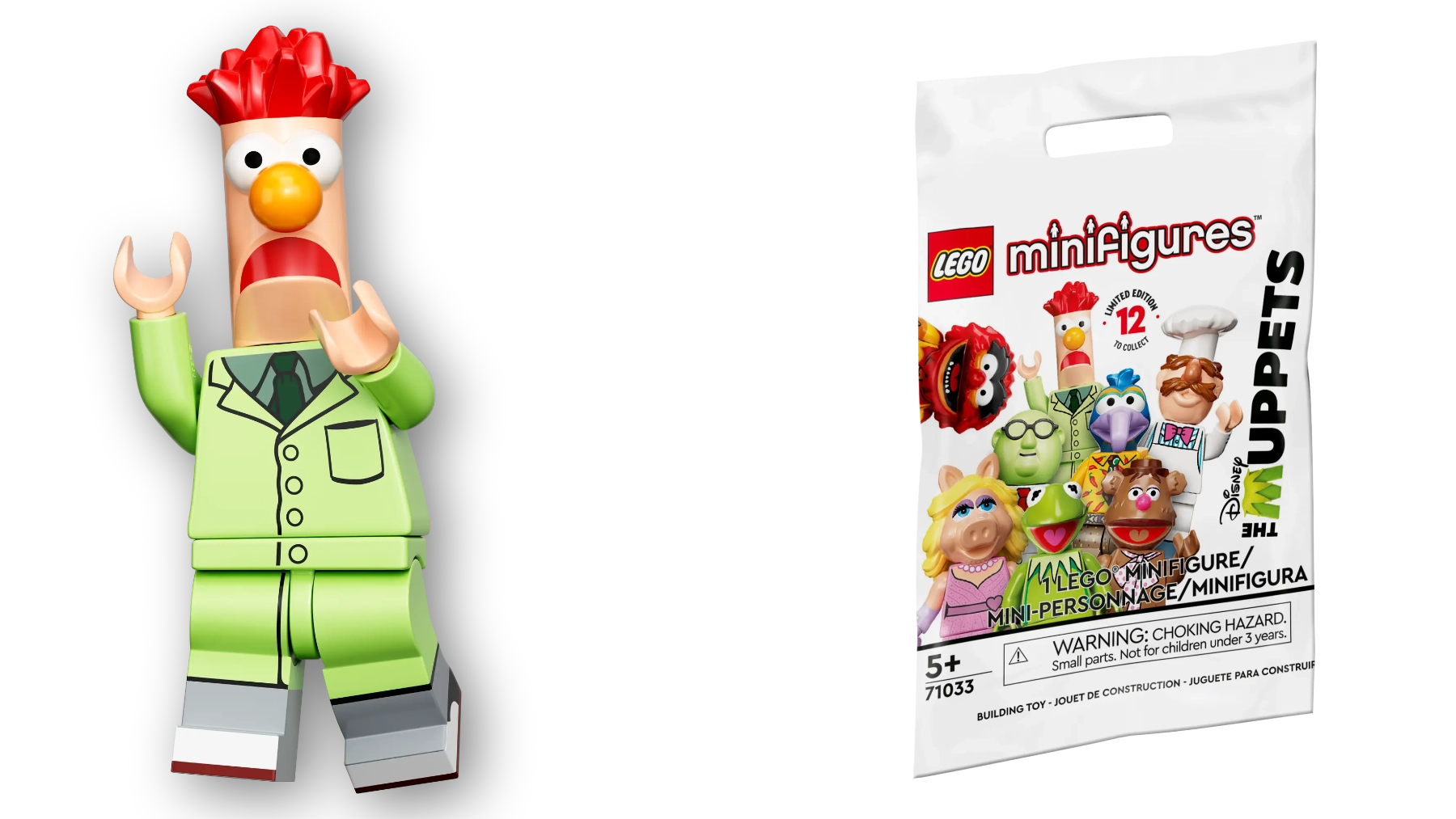 Minifigurky LEGO® 71033 Mupeti – Beaker