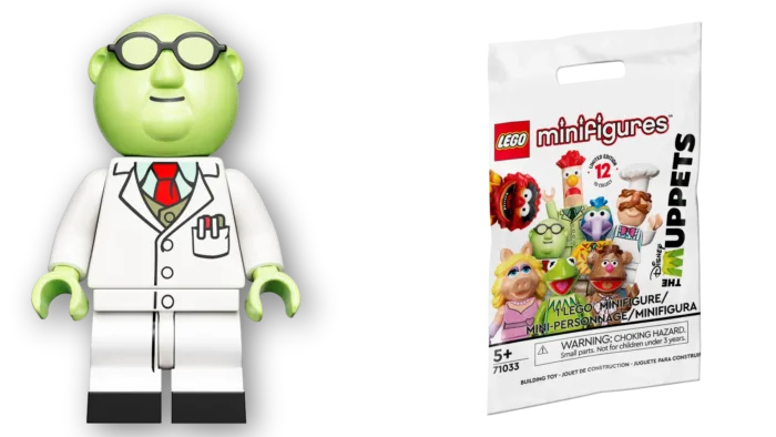 Minifigurky LEGO® 71033 Mupeti – Dr. Bunsen Honeydew