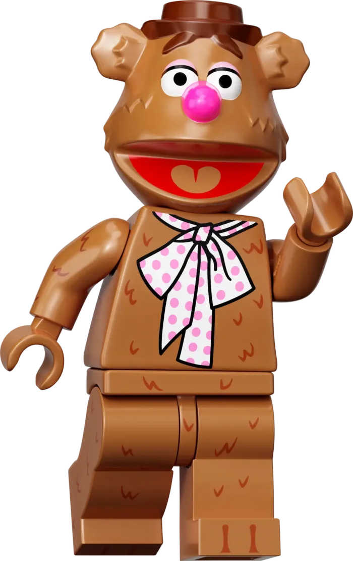 Minifigurky LEGO® 71033 Mupeti – Medvěd Fozzie