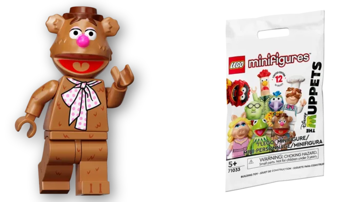 Minifigurky LEGO® 71033 Mupeti – Medvěd Fozzie