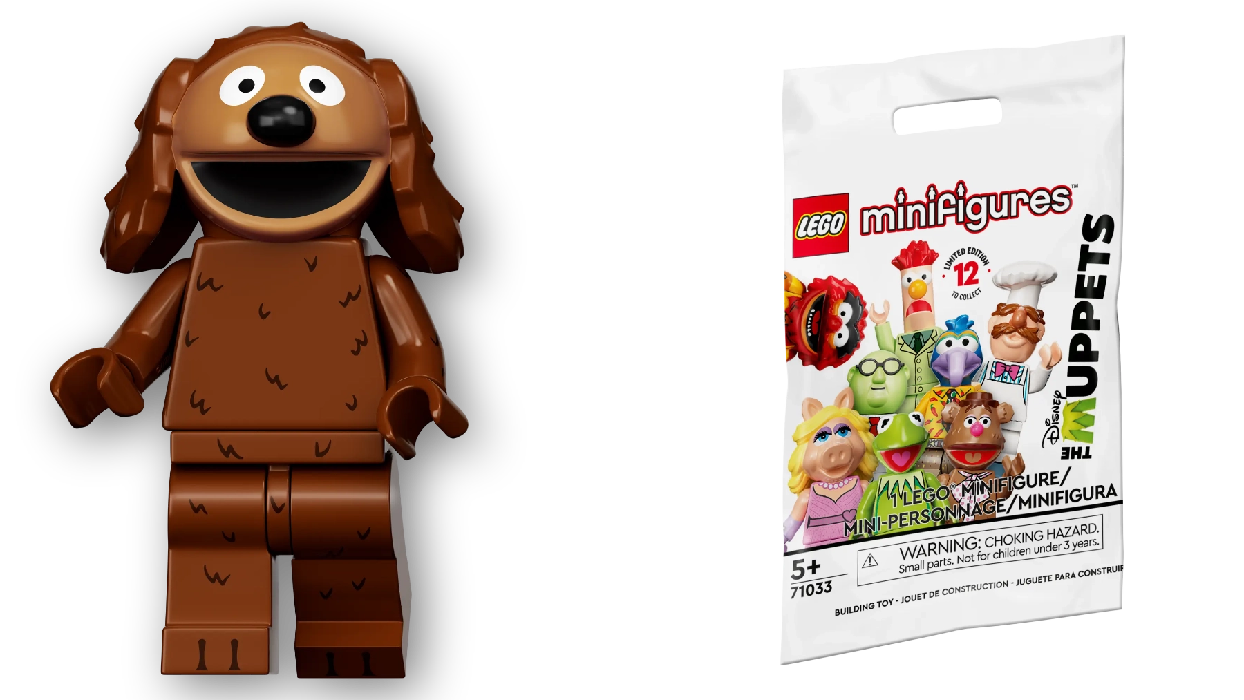 Minifigurky LEGO® 71033 Mupeti – Pes Rowlf