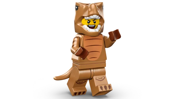 Minifigurky LEGO® 71037 24. série – Fanoušek v kostýmu T-Rexe