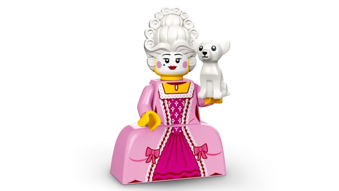 Minifigurky LEGO® 71037 24. série – Rokoková aristokratka