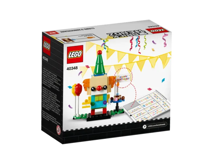 LEGO® BrickHeadz 40348 Narozeninový klaun