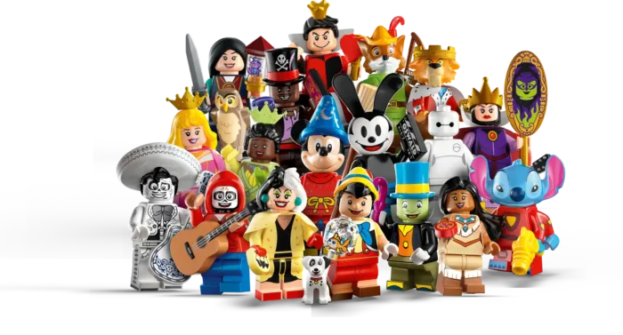 Minifigurky LEGO® 71038 Sté výročí Disney – vše