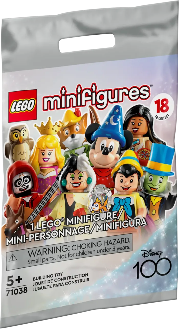 Minifigurky LEGO® 71038 Sté výročí Disney – sáček