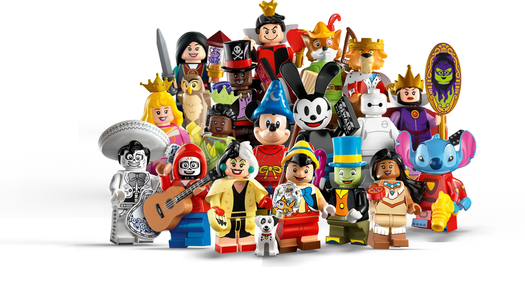 Minifigurky LEGO® 71038 Sté výročí Disney – vše