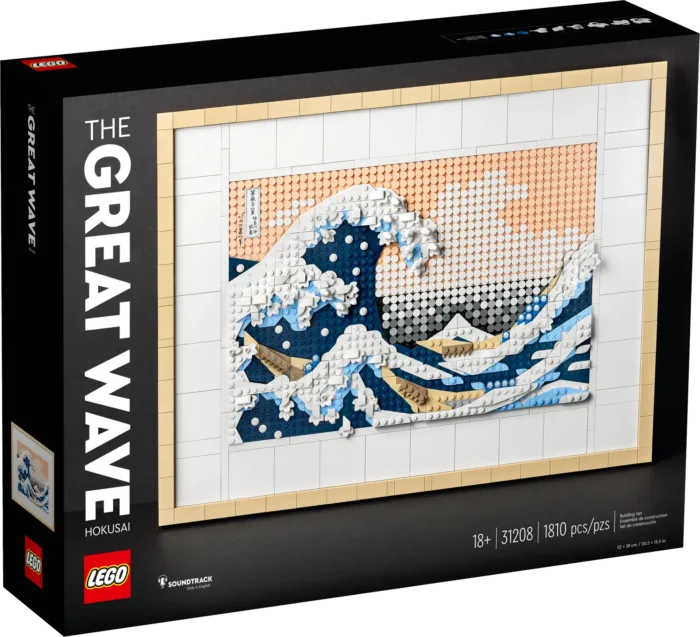 LEGO® Art 31208 Hokusai – Velká vlna