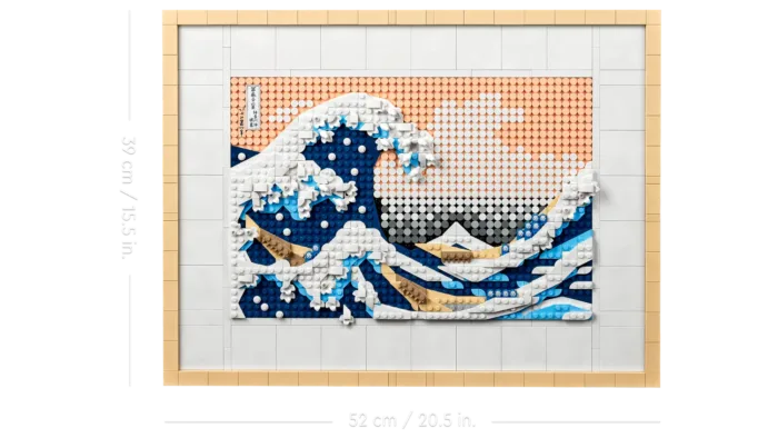 LEGO® Art 31208 Hokusai – Velká vlna