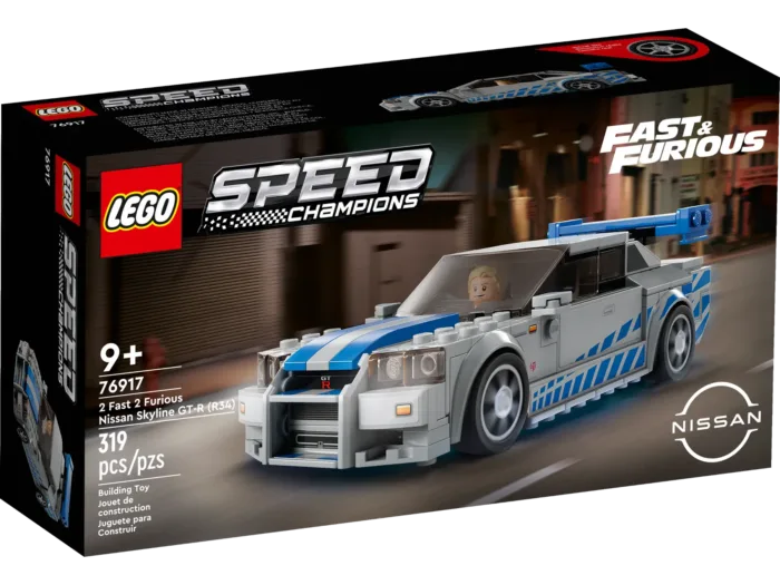 LEGO® Speed Champions 76917 2 Fast 2 Furious Nissan Skyline GTR (R34)