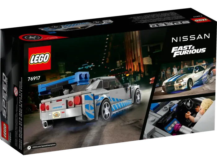 LEGO® Speed Champions 76917 2 Fast 2 Furious Nissan Skyline GTR (R34)