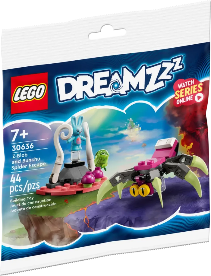 LEGO® DREAMZzz™ 30636 Útěk před pavoukem: Z-Flek a Bunchu