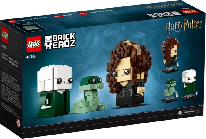 LEGO® BrickHeadz 40496 Voldemort Nagini a Bellatrix