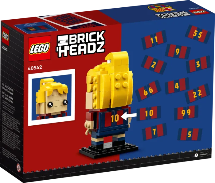 LEGO® BrickHeadz 40542 Selfie set FC Barcelona