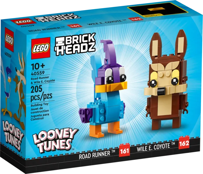 LEGO® BrickHeadz 40559 Road Runner a Wile E. Coyote