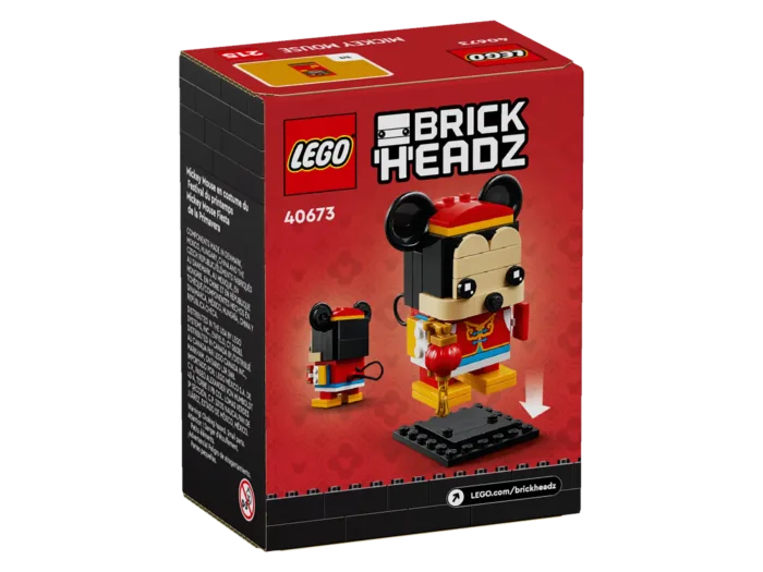 LEGO® BrickHeadz 40673 Myšák Mickey na jarním festivalu