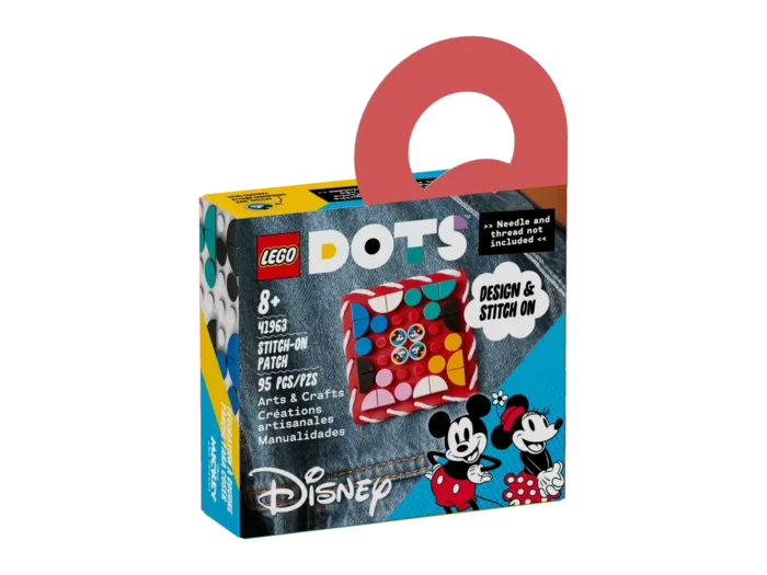 LEGO® Disney 41963 Nášivka Myšák Mickey a Myška Minnie