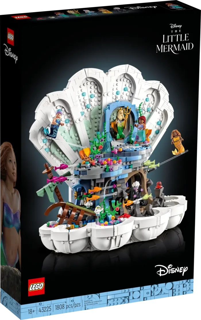 LEGO® Disney™ 43225 Královská škeble Malé mořské víly