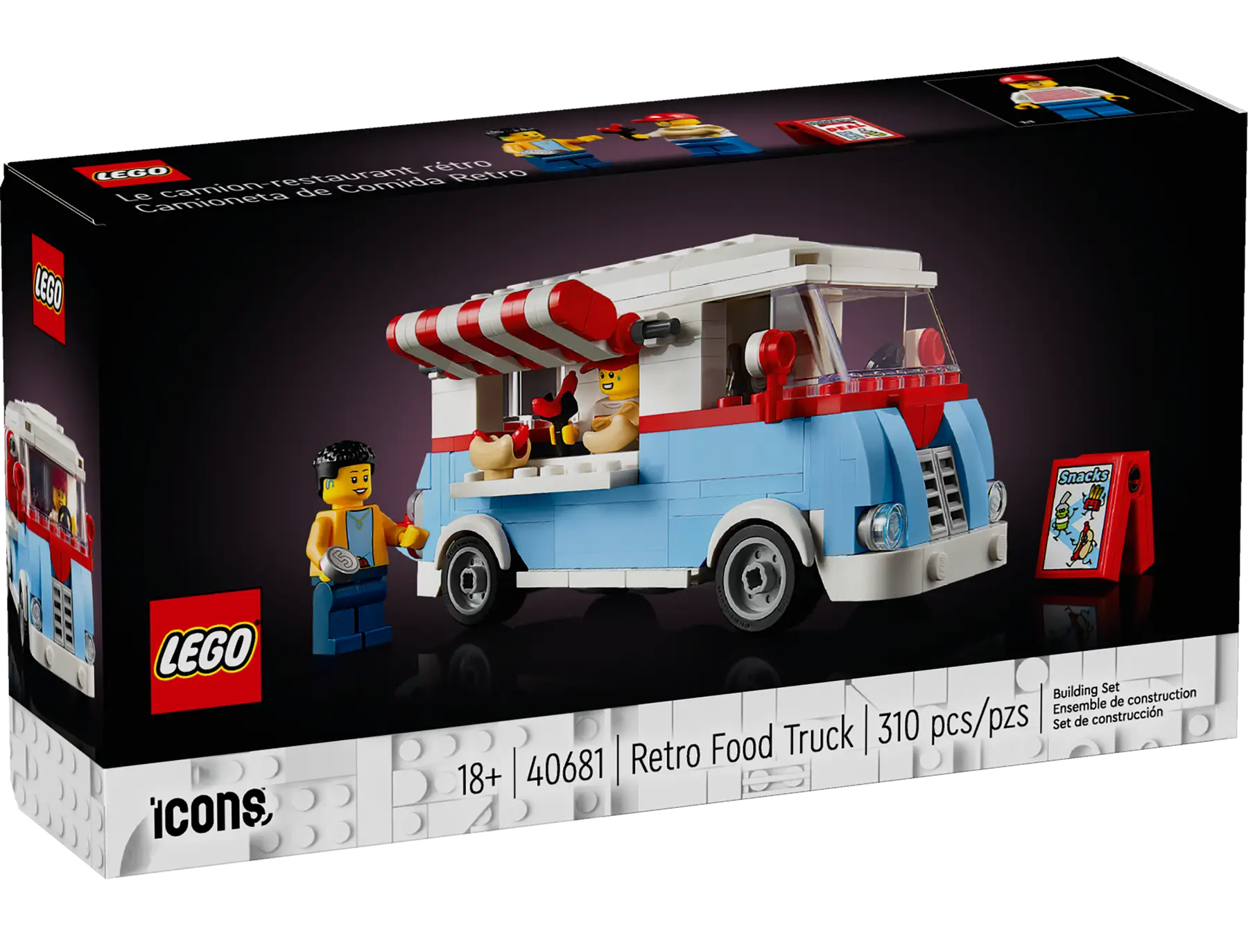 LEGO® Icons 40681 Retro pojízdné občerstvení