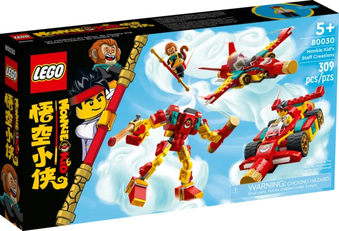 LEGO® Monkie Kid™ 80030 Monkie Kid™ a jeho výtvory