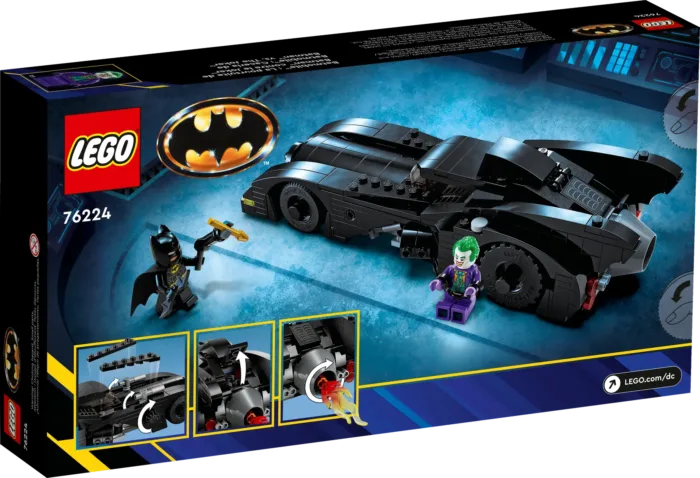 LEGO® Batman™ 76224 Batman™ vs. Joker™: Honička v Batmobilu