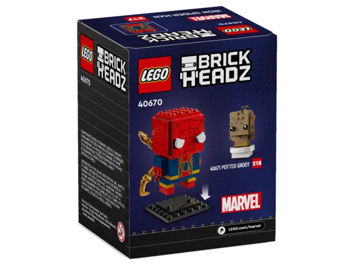 LEGO® BrickHeadz 40670 Iron Spider-Man