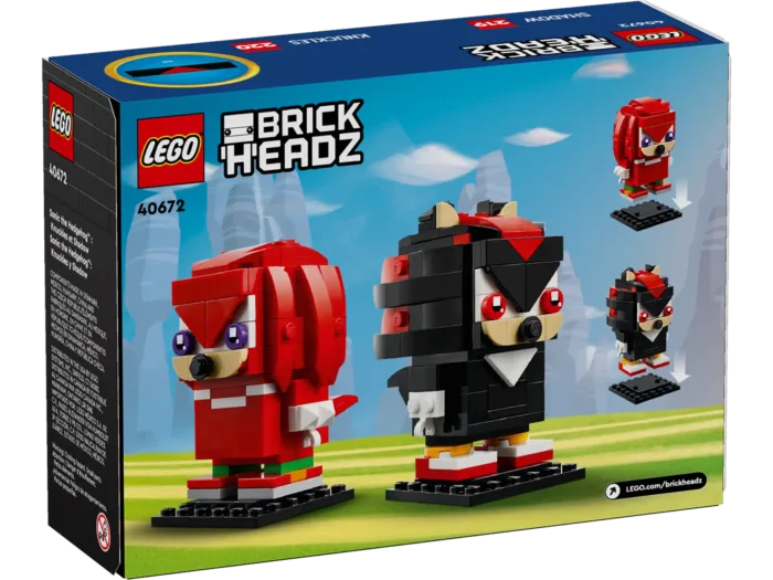 LEGO® BrickHeadz 40672 Sonic the Hedgehog™: Knuckles a Shadow