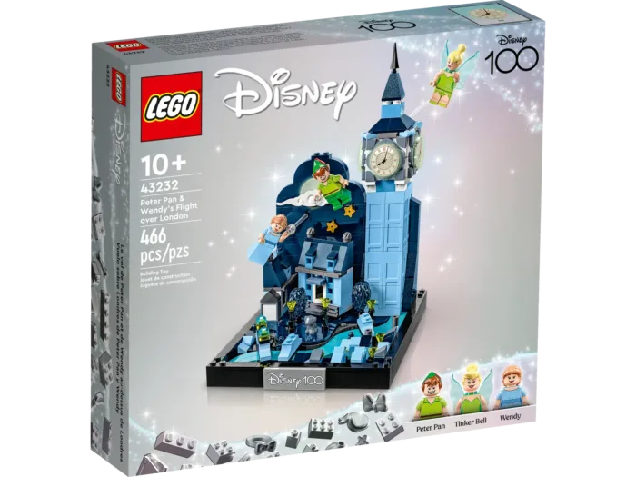 LEGO® Disney™ 43232 Let Petra Pana a Wendy nad Londýnem