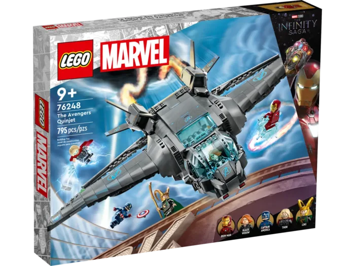 LEGO® Marvel 76248 Stíhačka Avengers Quinjet