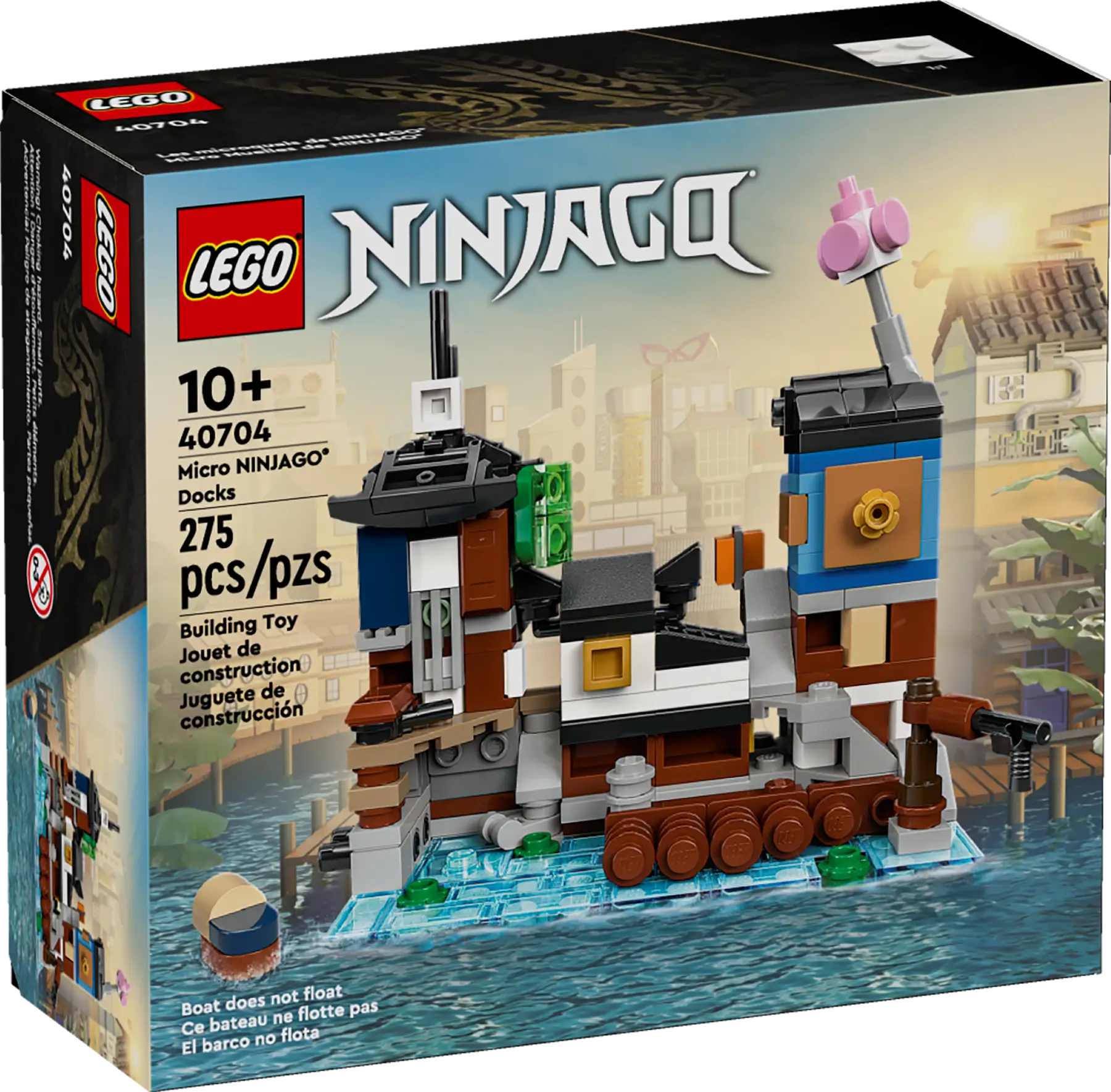 LEGO® 40704 Miniaturní NINJAGO® přístav