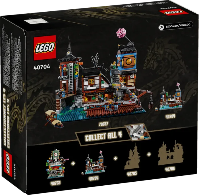 LEGO® 40704 Miniaturní NINJAGO® přístav