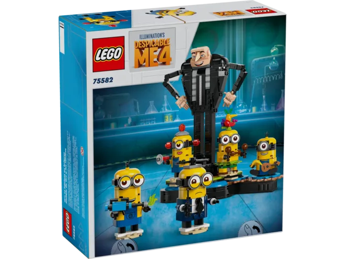 LEGO® Mimoni Já padouch 4 75582 Gru a mimoni z kostek