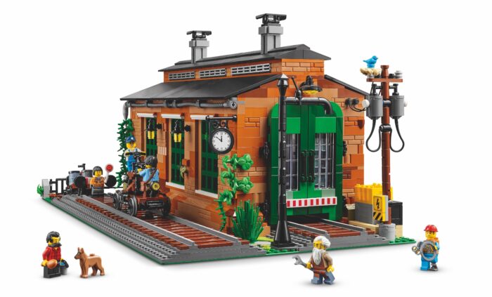 LEGO® 910033 Staré vlakové depo – BrickLink