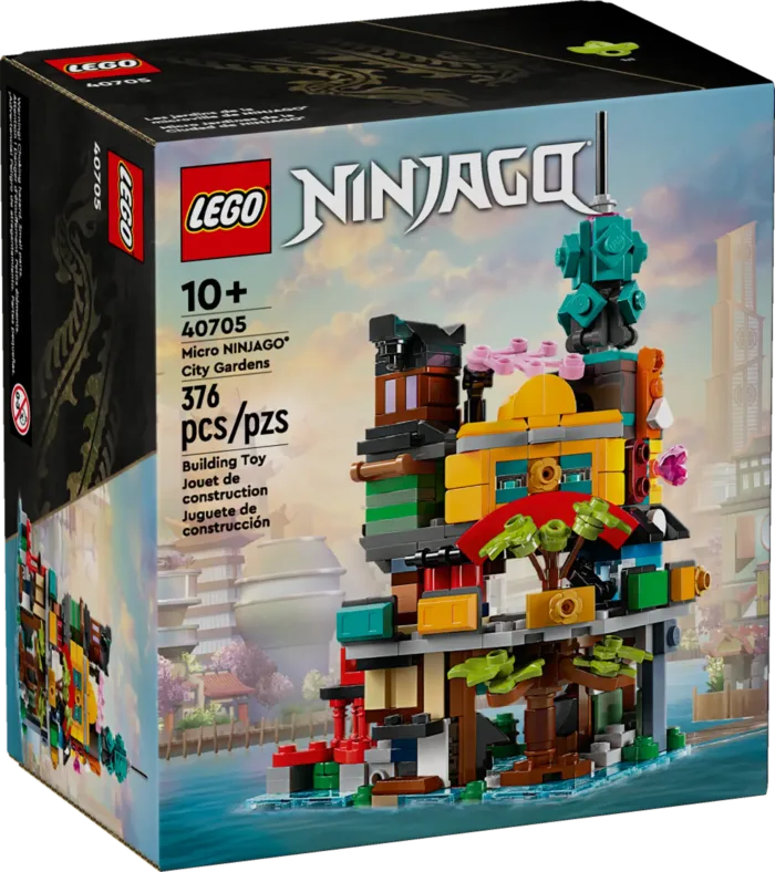 LEGO® 40705 Miniaturní zahrady v NINJAGO® City