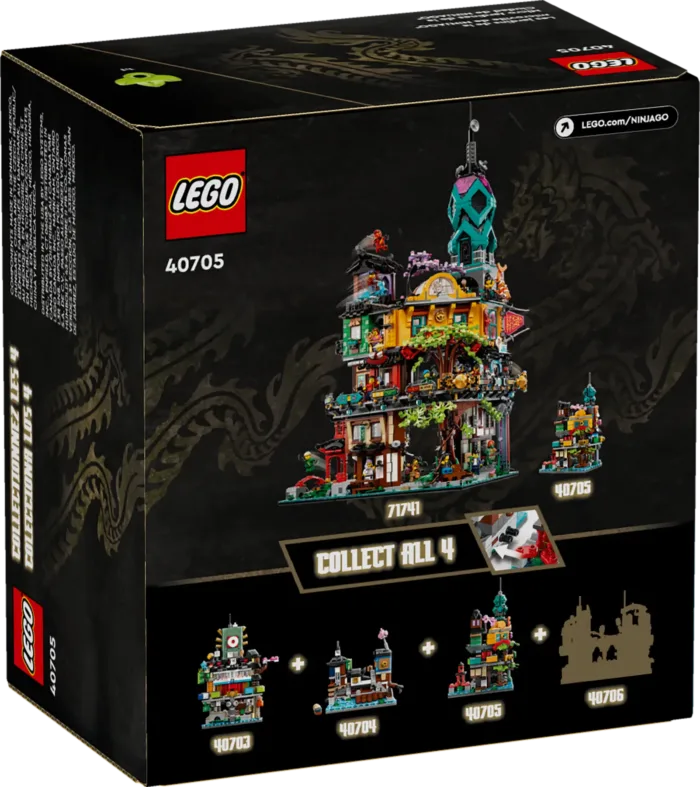 LEGO® 40705 Miniaturní zahrady v NINJAGO® City