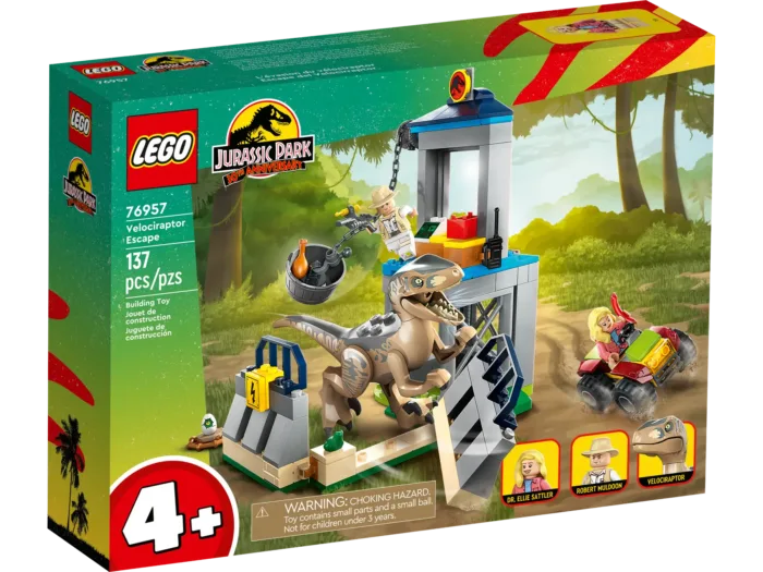 LEGO® Jurassic World™ 76957 Útěk velociraptora