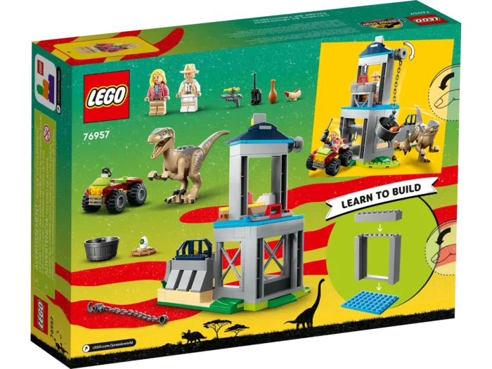 LEGO® Jurassic World™ 76957 Útěk velociraptora