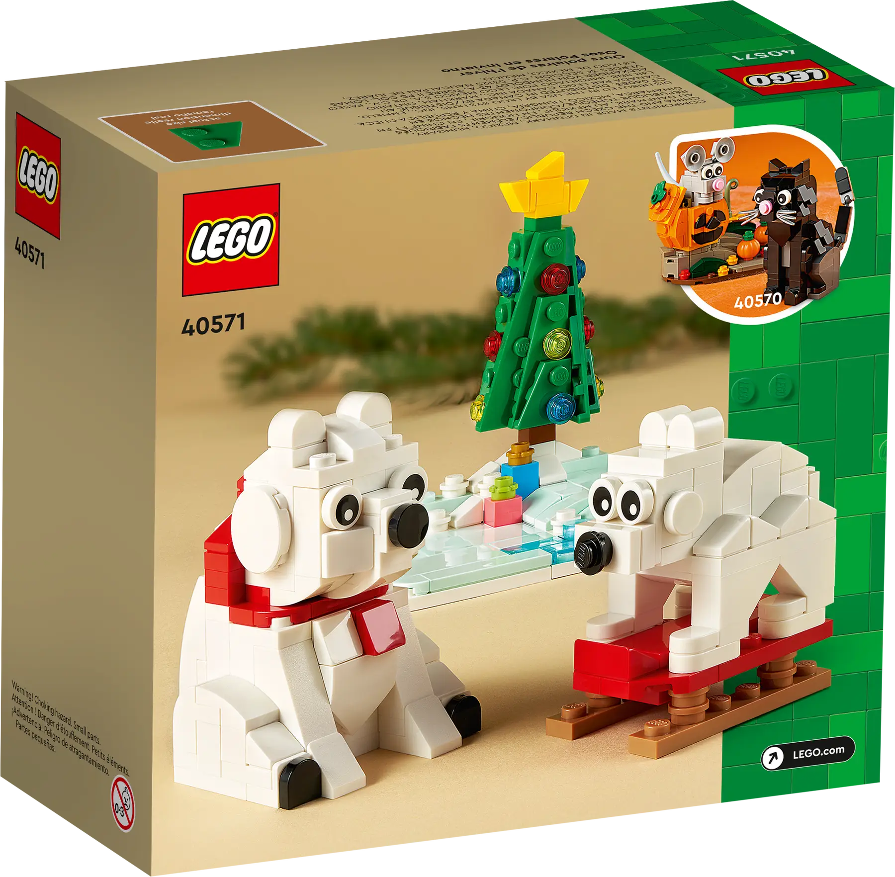 LEGO® 40571 Lední medvědi o Vánocích