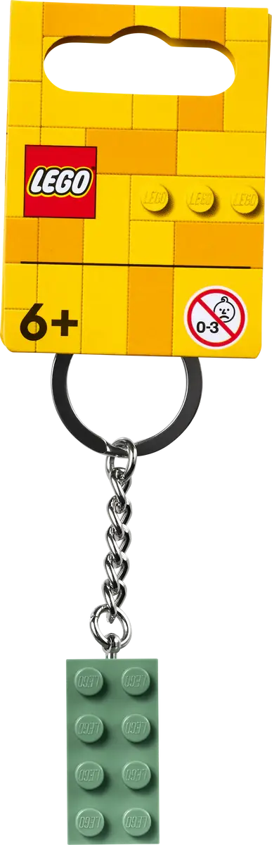 LEGO® 854159 Přívěsek na klíče - Zelená kostka