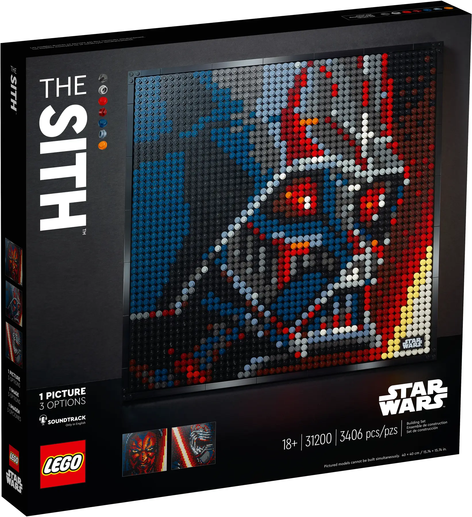 LEGO® Art 31200 Star Wars™ – Sith™ - Obrázek 2